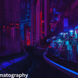 neon cinematography